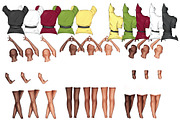 Alpha Gamma Delta Clipart Sorority, a Person Illustration by Elenbushe (Thumbnail 3 of 6)
