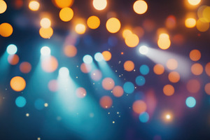 Bright lights on stage, a Photo by Beautiful things
