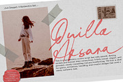 Quilla Aksara, a Handwritten Font by NUGS (Thumbnail 1 of 9)