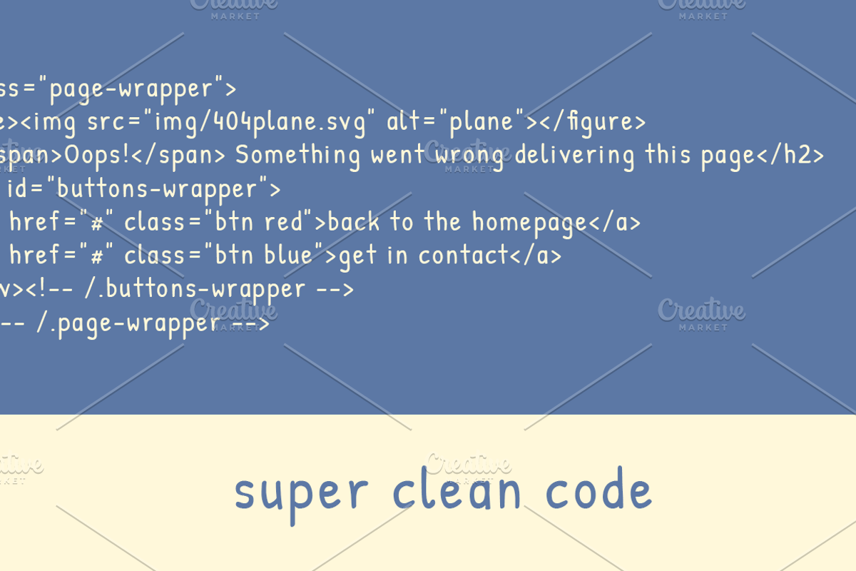 AirMail - Error 404 HTML Template, a HTML Template by PixelGlobe (Photo 5 of 5)