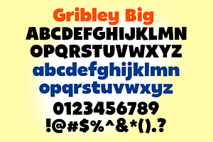 Sale! Gribley Font Family!