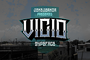 VICIO, a Font by jakejarkor (Thumbnail 1 of 5)
