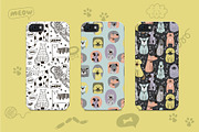 Cats and dogs! Set-2, a Background Graphic by Alona Savchuk (Thumbnail 4 of 16)