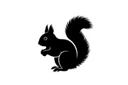 Black Squirrel Vector Icon Bundle, an Illustration by jahid234 (Thumbnail 14 of 51)