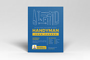 Handyman Flyer, a Flyer Template by Guuver (Thumbnail 3 of 4)
