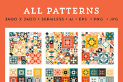 QUILT Geometric Patterns, a Pattern Graphic by Anugraha Design (Thumbnail 7 of 7)