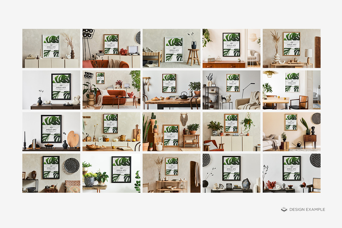 Portrait Frame on Scenes 2 Mock-up, a Print Template by Branda Keeps (Photo 5 of 30)