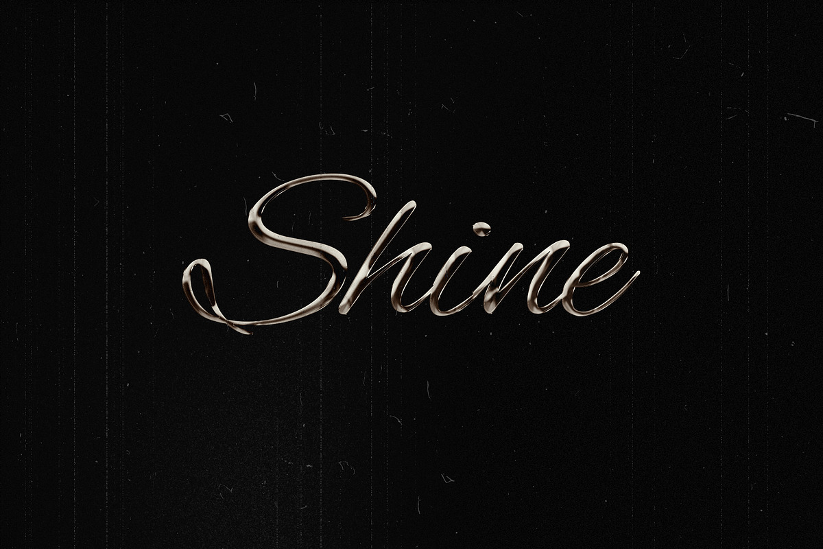 Mirror Flow Text Effect (PSD), a Layer Style Add-On by Posterfello (Photo 2 of 3)