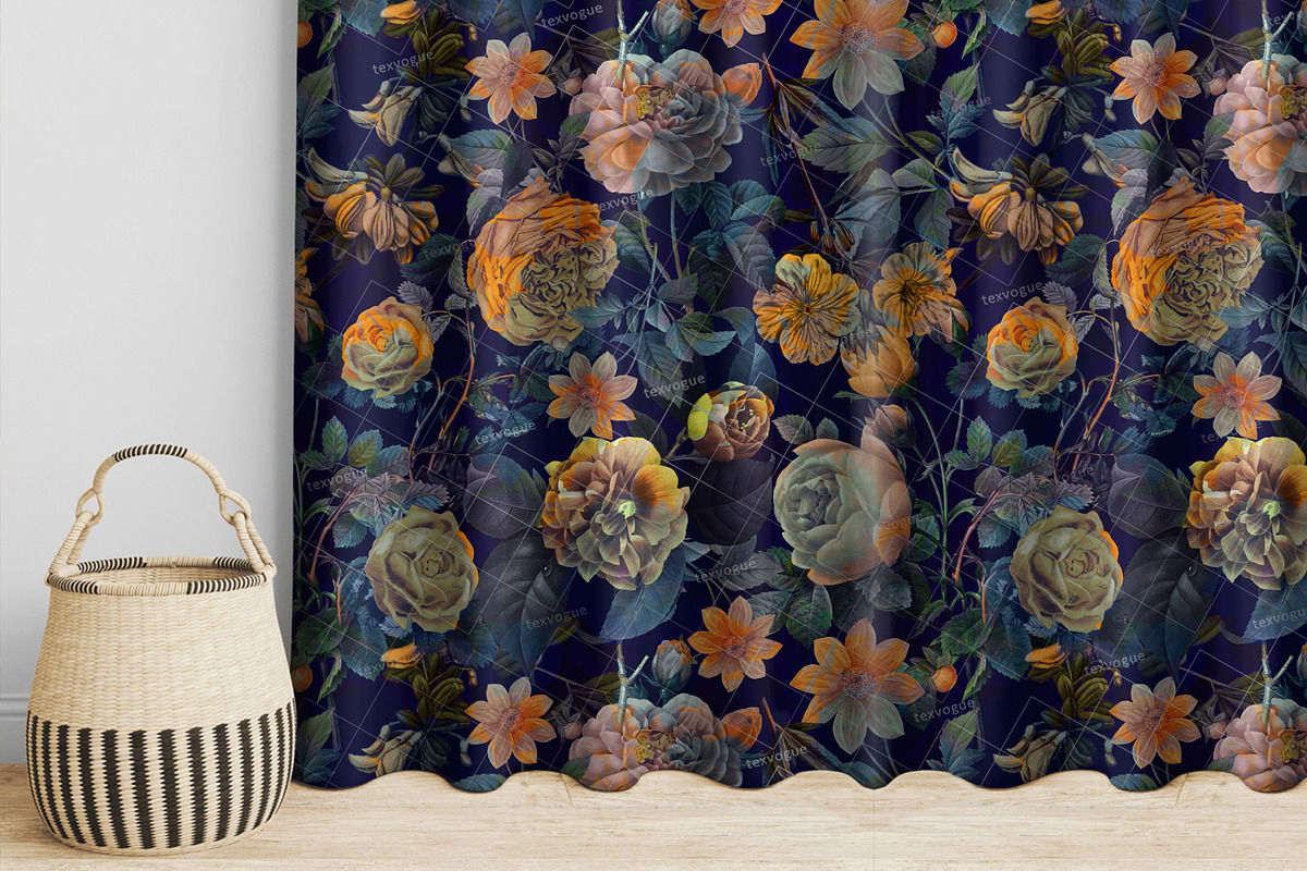 Jungle Roses - Seamless Patterns, a Pattern Graphic by texvogue (Photo 7 of 14)