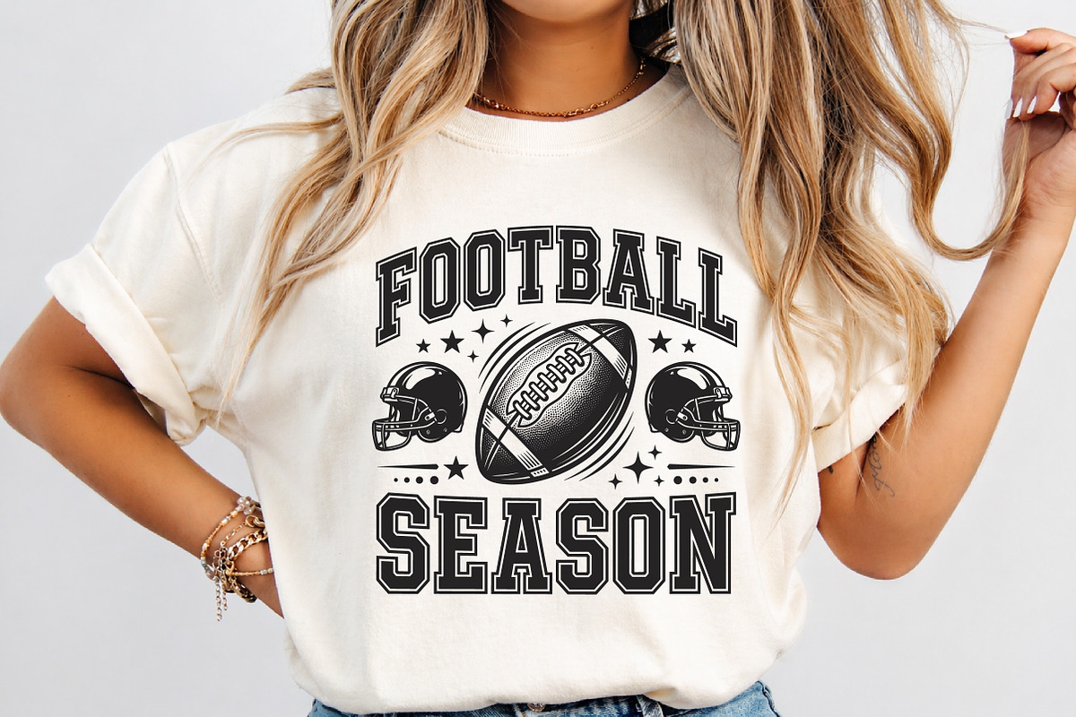 Man I Love Fall Svg,Game Day Svg, a Sport Illustration by Libby Wishes (Photo 4 of 4)