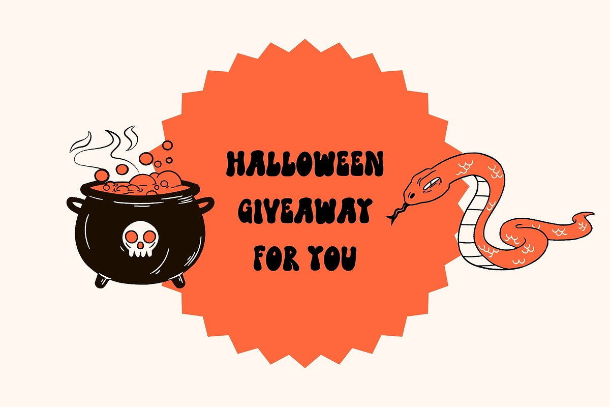 Groovy Halloween - Decorative font, a Handwritten Font by Brown Cupple (Photo 3 of 7)