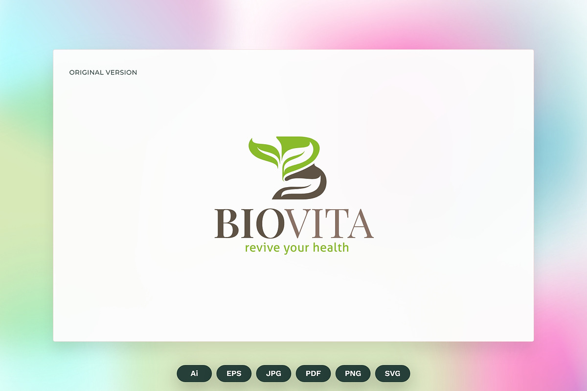 BioVita - Logo Template, a Branding & Logo Template by DynamikMedia (Photo 1 of 3)