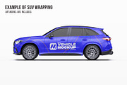 2027 Sport SUV Mockup Set, an Advertising Mockup by Halal Graphic Studio (Thumbnail 7 of 12)