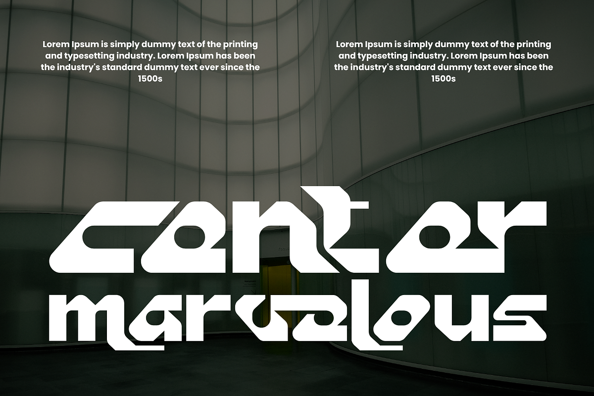 Causing Comfort - Sci-fi Font, a Sans Serif Font by 177Studio (Photo 2 of 8)