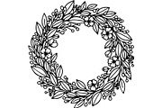 Botanical Laurel Wreath Silhouette, an Object Graphic by Creativeshirt (Thumbnail 6 of 17)