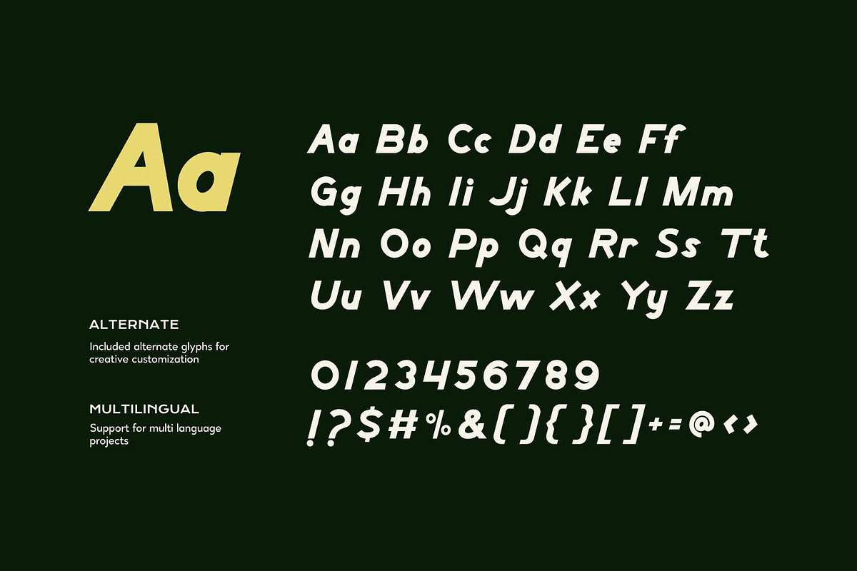 Thillik, a Font by Imoodev (Photo 5 of 5)