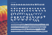 Mingle Heaven Groovy Retro Serif, a Serif Font by timelesstype.co (Thumbnail 19 of 20)
