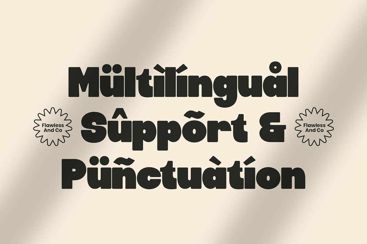 Rova - Bold Display Font, a Font by Flawless And Co (Photo 8 of 10)