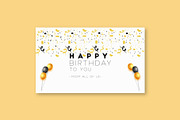 happy birthday set, a Card Template by designbydi (Thumbnail 4 of 7)