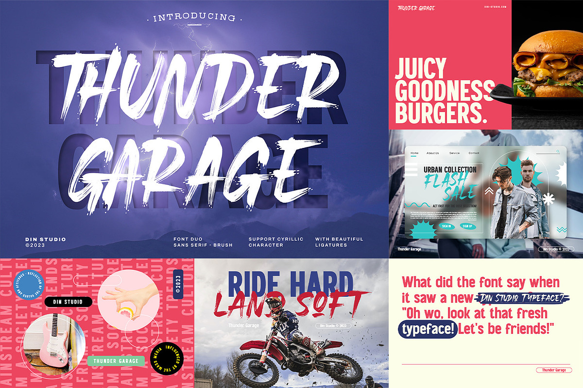 Exclusive Modern Font Bundle Vol 3, a Script Font by din-studio.com
