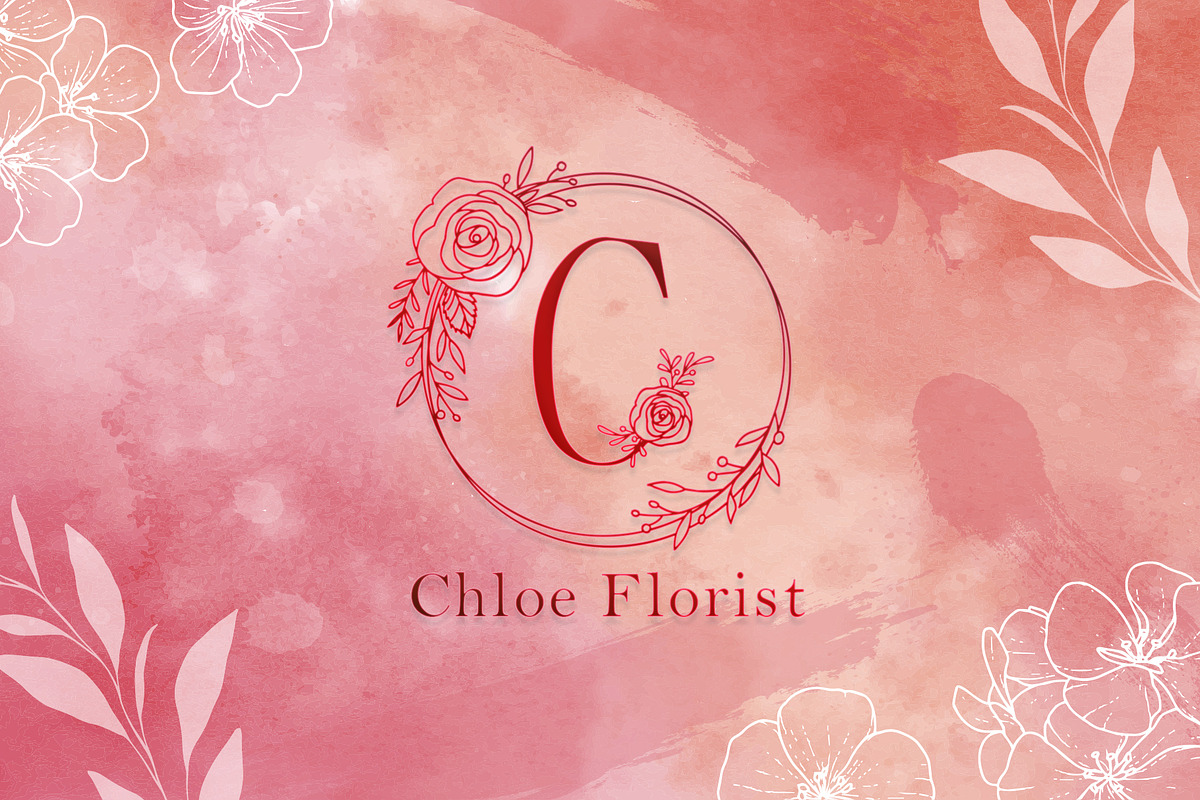 Monogram Handdrawn Rose Font, a Symbol Font by Dm Studio (Photo 4 of 6)