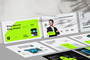 Cyber Security PowerPoint, a Presentation Template by New Coral Design (Thumbnail 6 of 6)