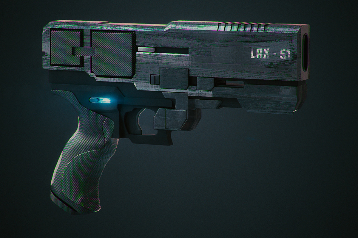 Sci-Fi Gun, Lax-51., an Object 3D Model by DiverseArt (Photo 1 of 6)