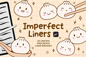 Imperfect Liners Procreate Brush Set
