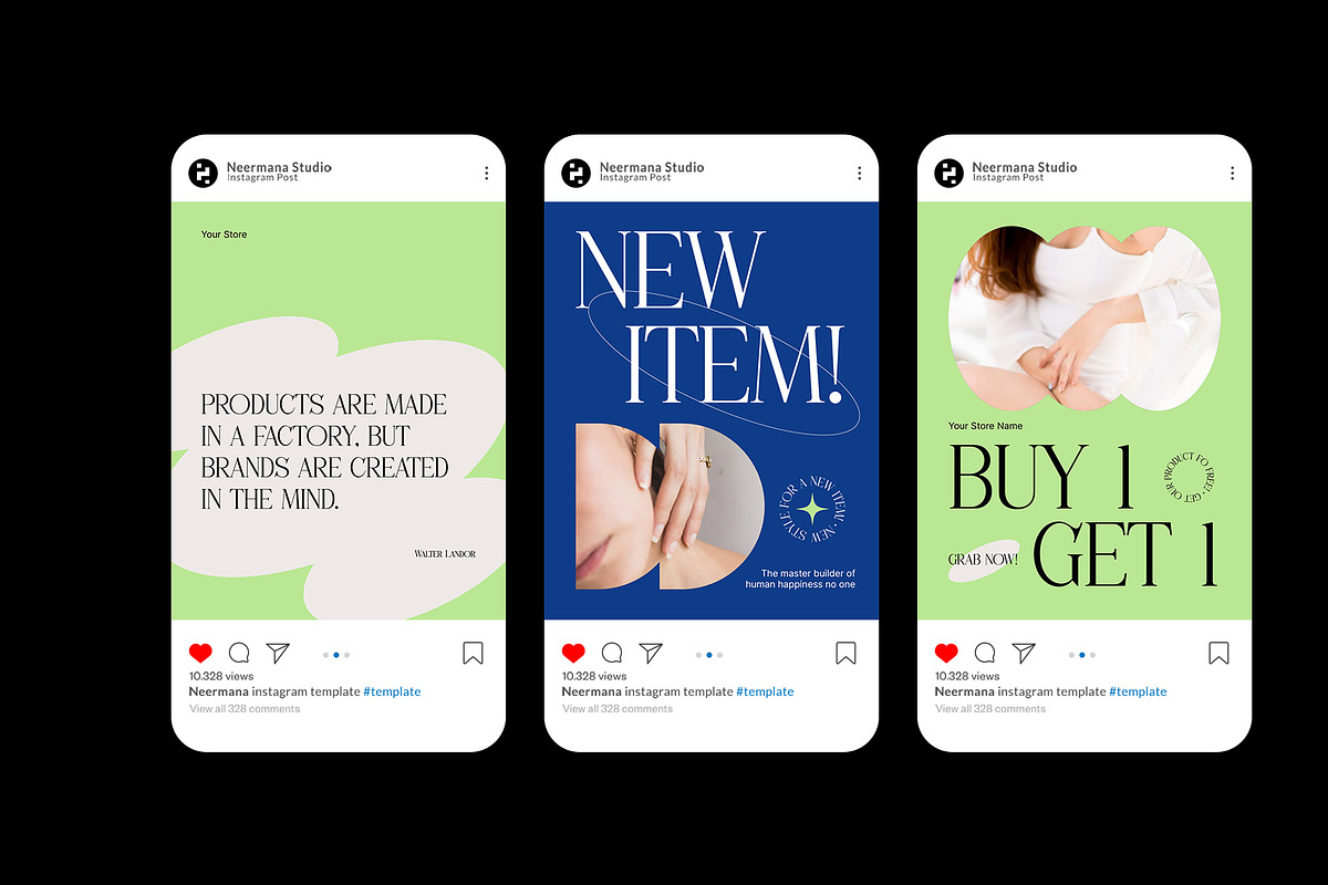 Grand Opening Instagram Post, a Social Media Template by Neermana (Photo 3 of 4)