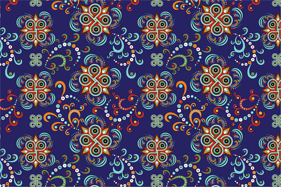 Seamless Ethnic Pattern
