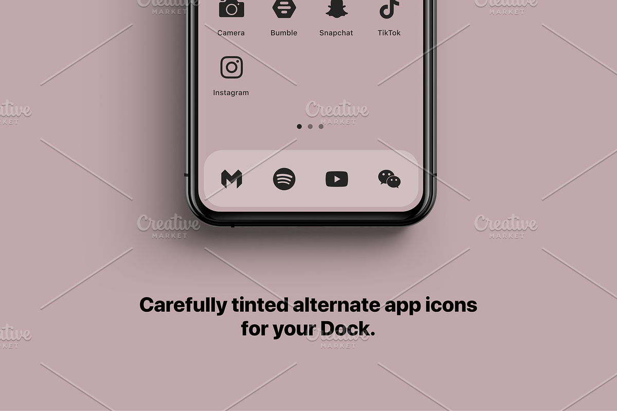 iOS 14 Luxury iPhone App Icons • I, an Icon by Homescreen Pro (Photo 3 of 6)
