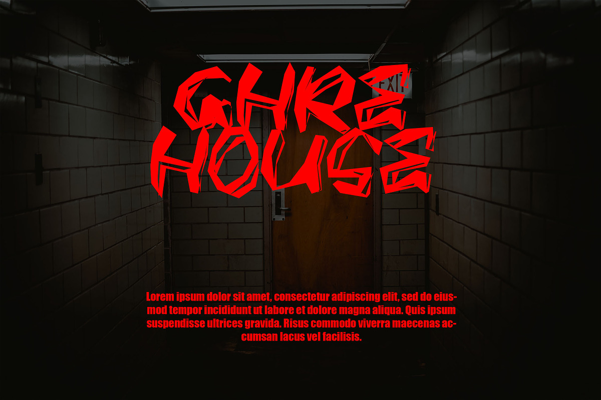 HISERIS - Halloween Horror Font, a Font by NTC Graphic (Photo 3 of 8)