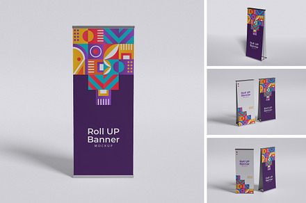 Roll Up Banner Mockup, an Advertising Mockup by xavier_studio