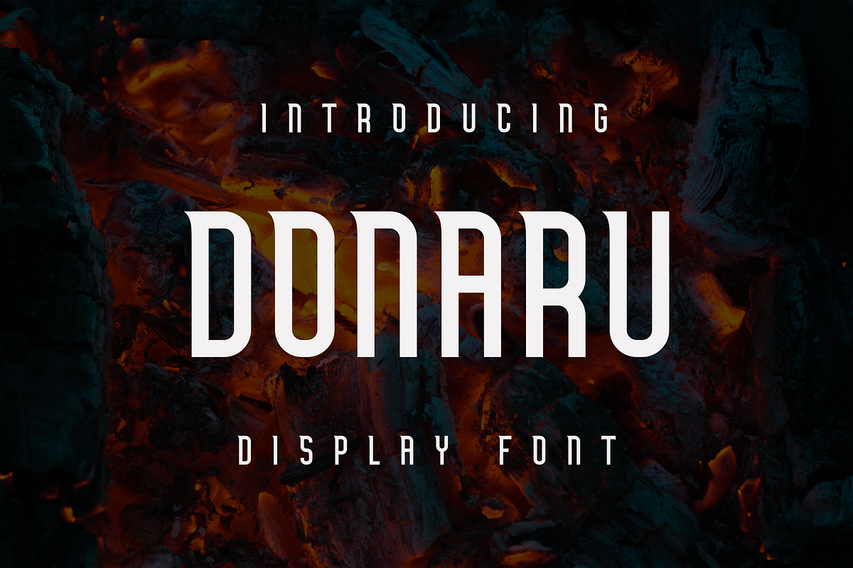 Donaru, a Sans Serif Font by lelevien (Photo 1 of 4)