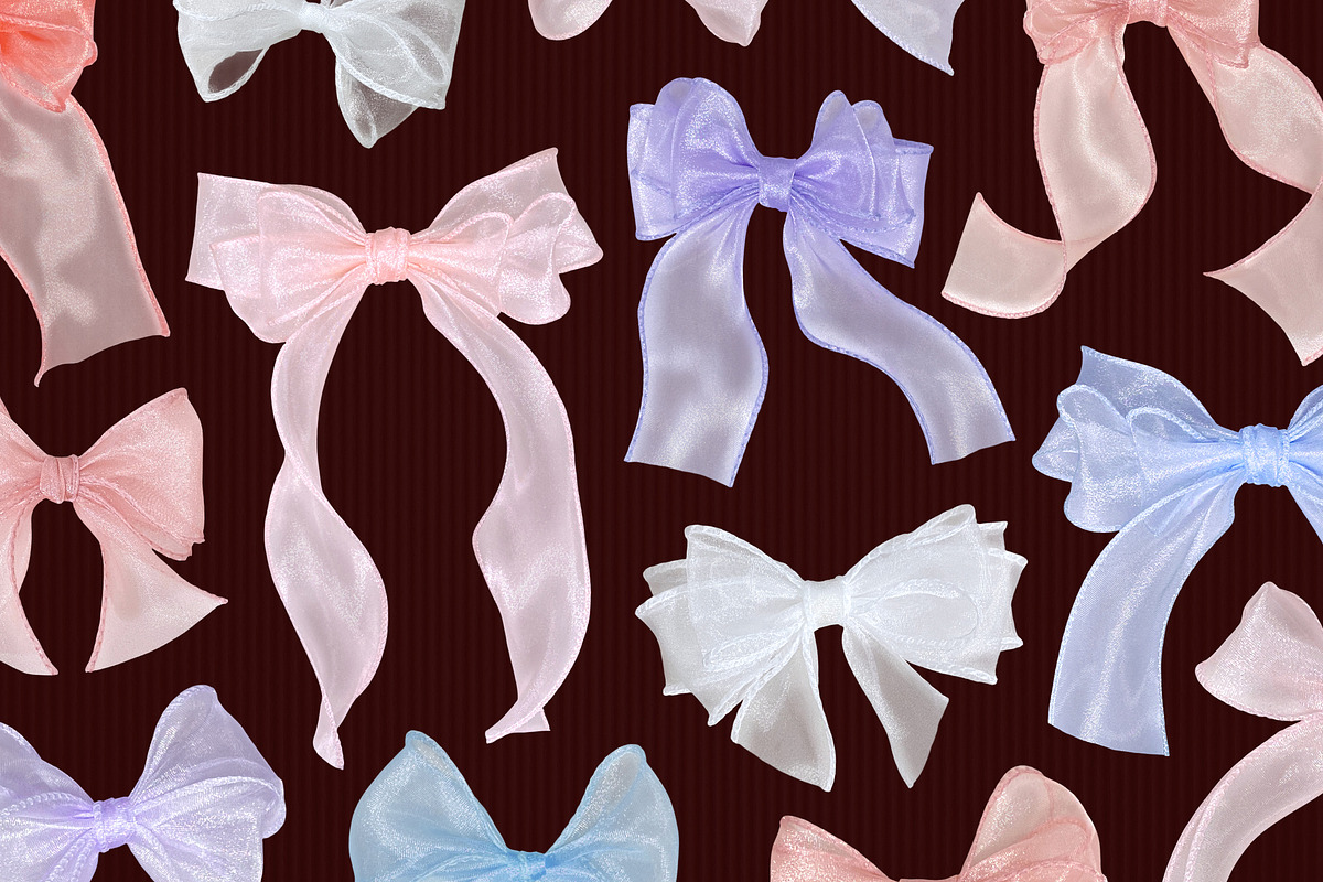 Bows & Pearls Graphic Collection, an Object Graphic by Dina Mae (Photo 6 of 12)