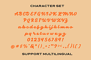 Sogate - Bold Script, a Script Font by Letterhend Studio (Thumbnail 8 of 9)