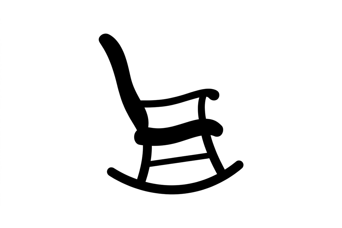 Heritage Rocking Chair Silhouettes, an Object Graphic by Creativeshirt (Photo 3 of 3)