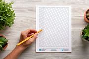 25 Pattern Drawing Worksheets, an Object Graphic by rwgusev (Thumbnail 7 of 8)