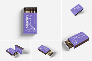 Matches Mockup PSD