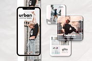 Urban Canva Social Media Templates, a Social Media Template by 9inchideas (Thumbnail 3 of 8)