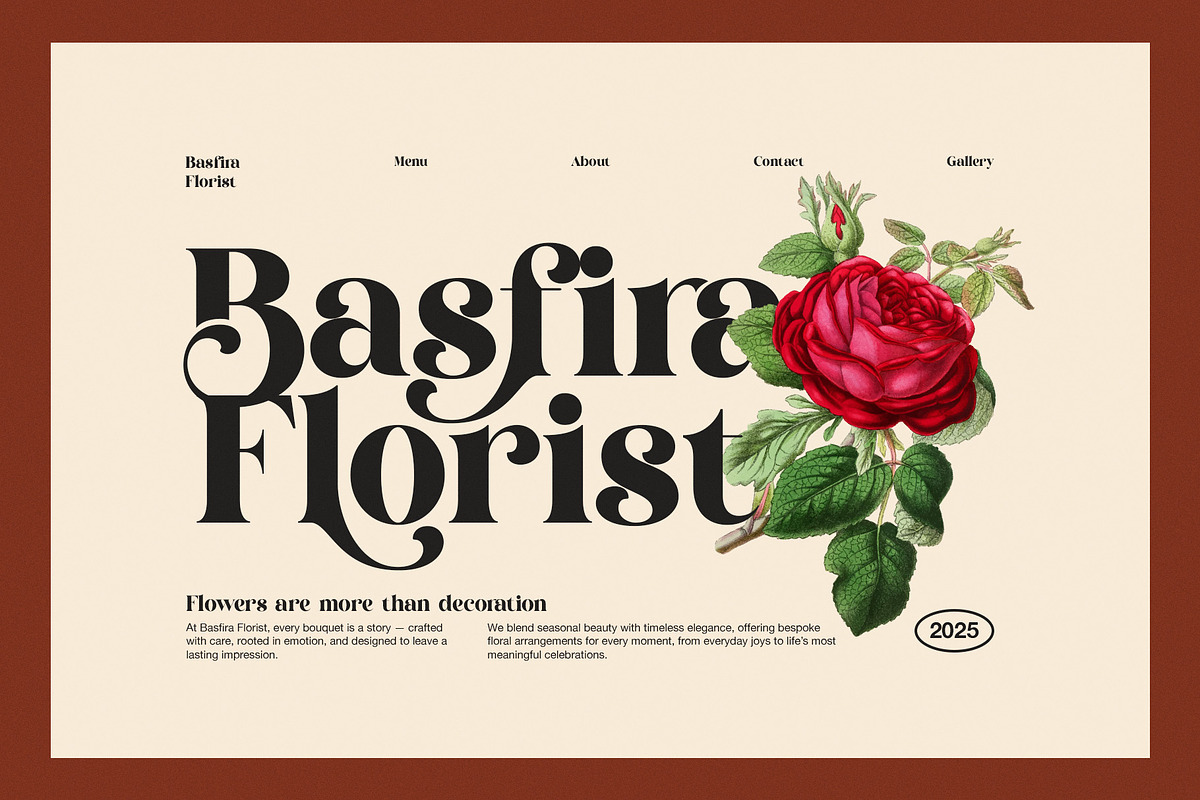 Chatoya Elegant Serif Display Font, a Serif Font by Elegant Font (Photo 2 of 8)