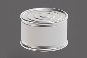 Food can 3d model