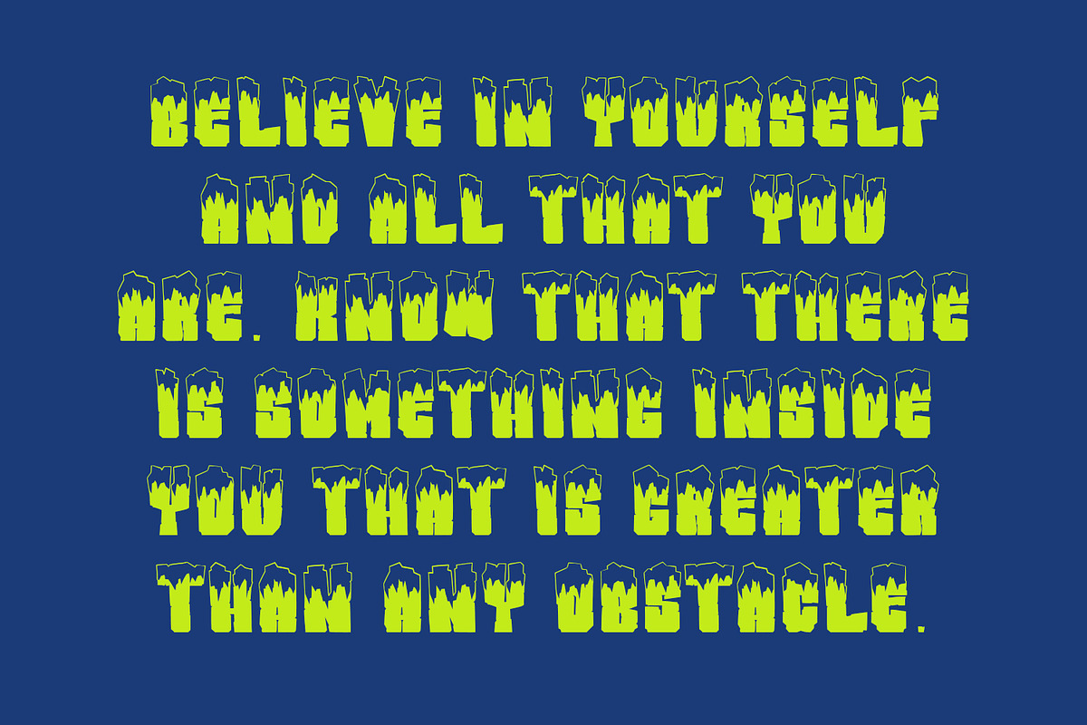 Froozzen Winter Funny Cartoon Displa, a Handwritten Font by Maulana Creative (Photo 5 of 7)