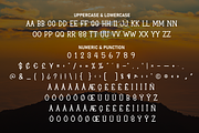 Summit Sunset | Script Font, a Script Font by Scratchones (Thumbnail 7 of 8)