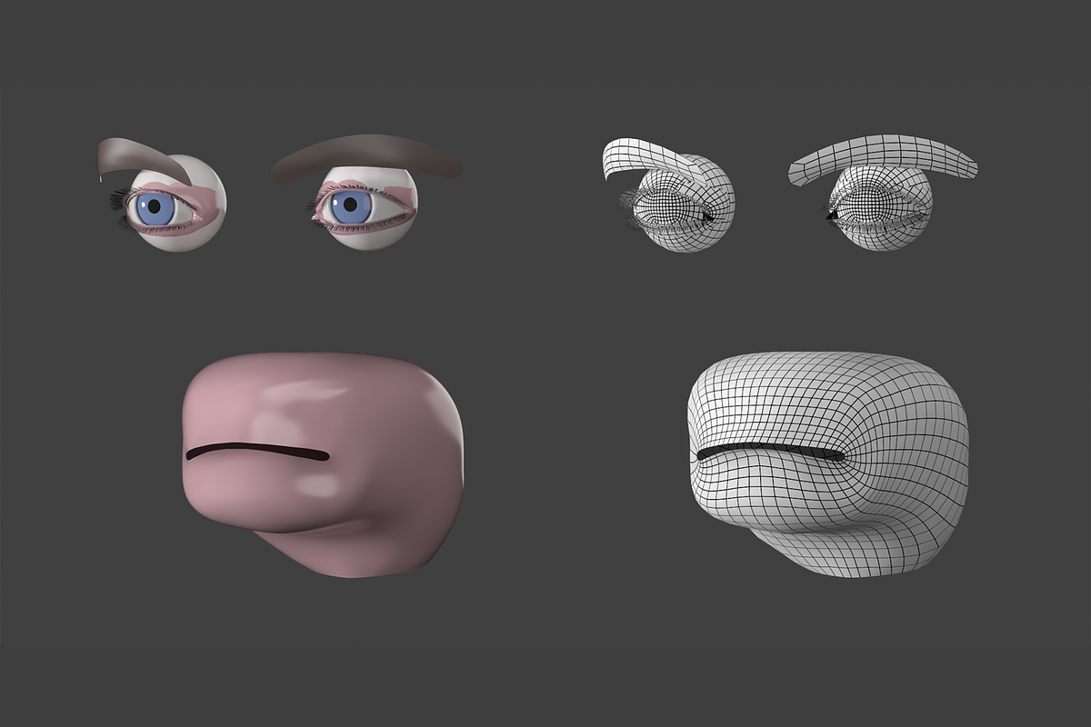 Natural Male Head 01 Generic Mesh, a Characters & Person 3D Model by VK Studio (Photo 15 of 29)