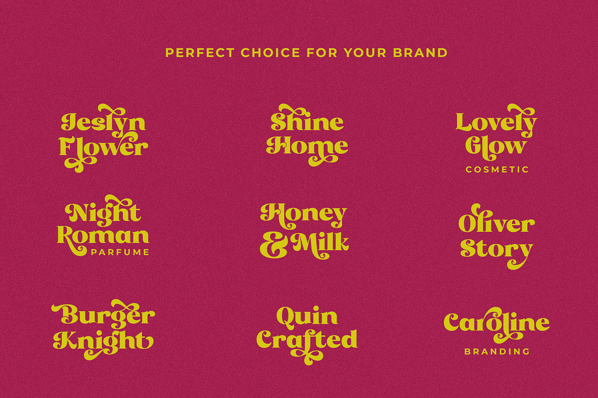 Ramolia Vintage Display Font, a Serif Font by RantautypeStudio (Photo 5 of 17)