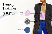 Fashion Lifestyle Set for Procreate, a Brush Add-On by Sofydoll Designs (Thumbnail 2 of 10)
