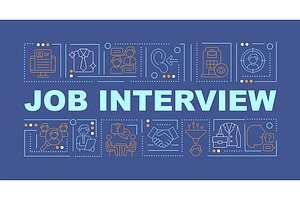 Interview For Job Position Banner