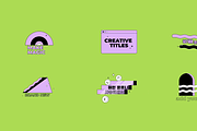 Stylish Shape Titles | Premiere Pro, a Branding & Logo Template by FlashFXbox (Thumbnail 1 of 2)