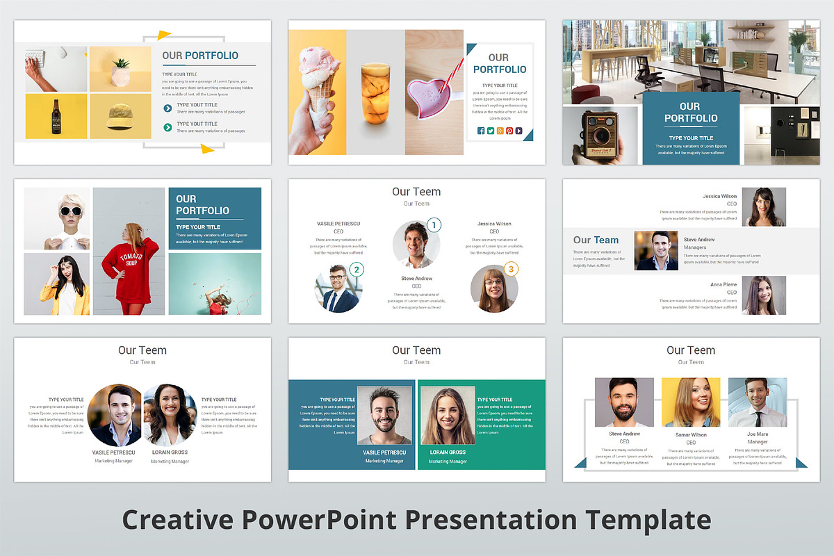 Creative PowerPoint Template, a Presentation Template by GraphicStan (Photo 7 of 23)